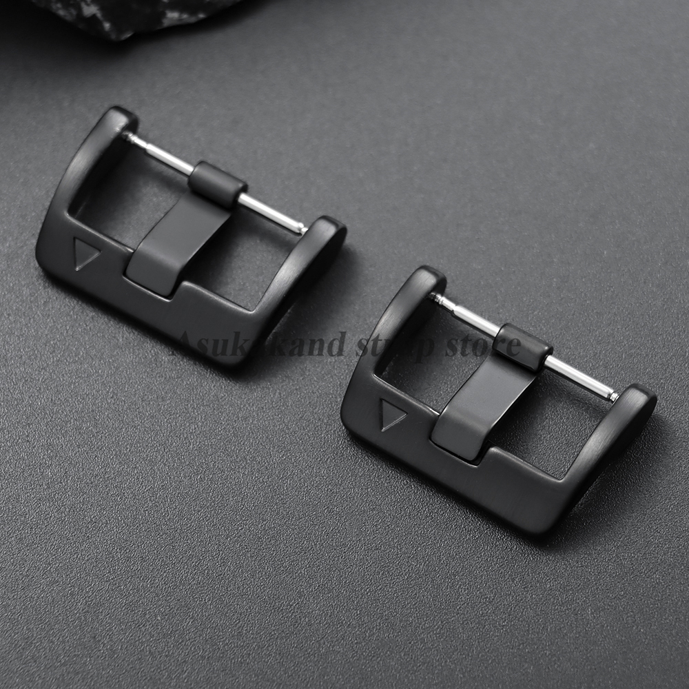 Black Stainless Steel Watch Bu - Silicone Watch Band 22Mm reseña y precio