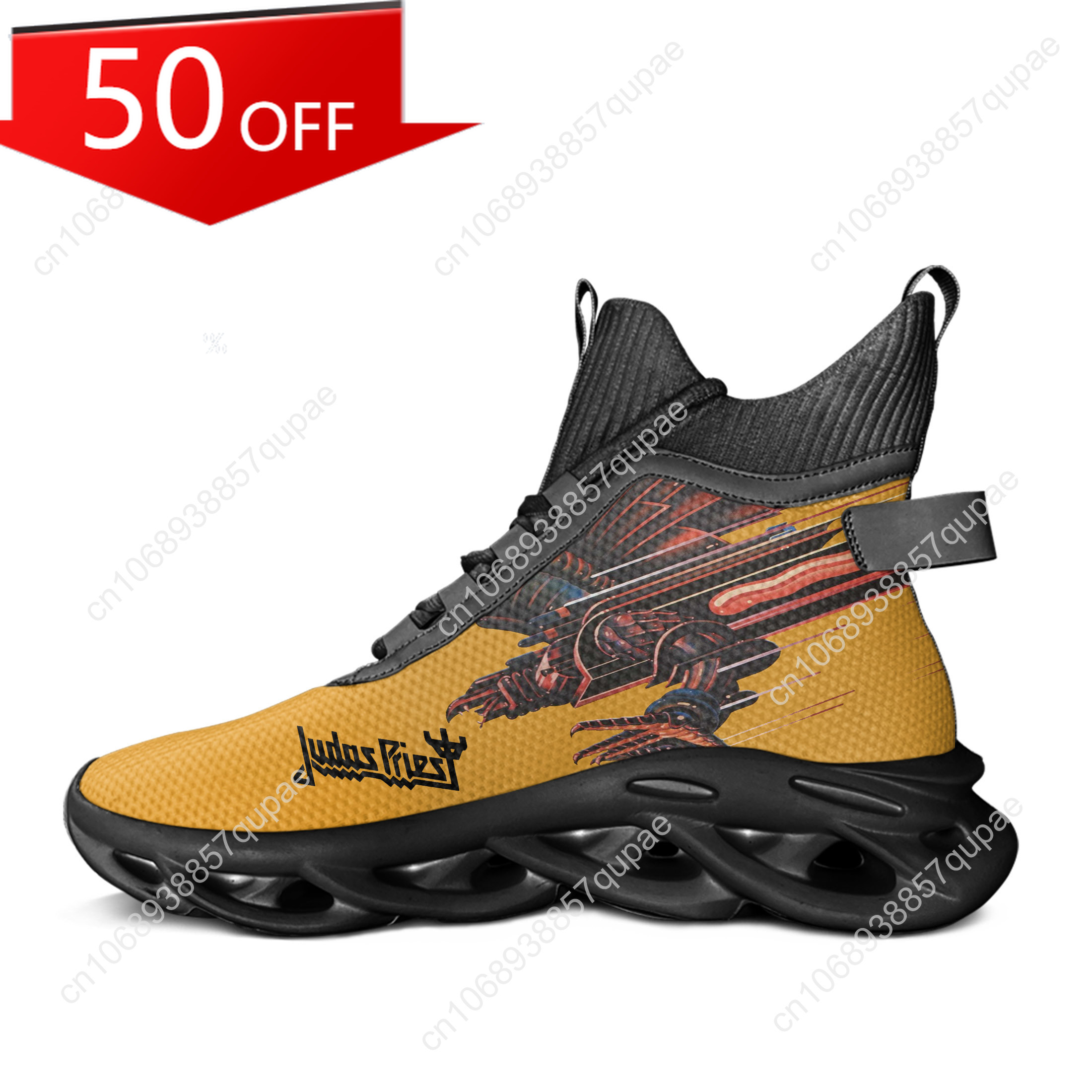 Judas Priest High Top Flats Sn - Mesh Strap Metal reseña y precio