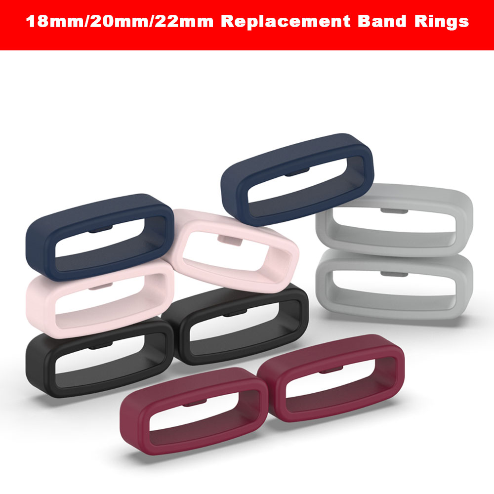18 20 22mm Watch Band Ring Rub - Silicone Watch Band 22Mm reseña y precio