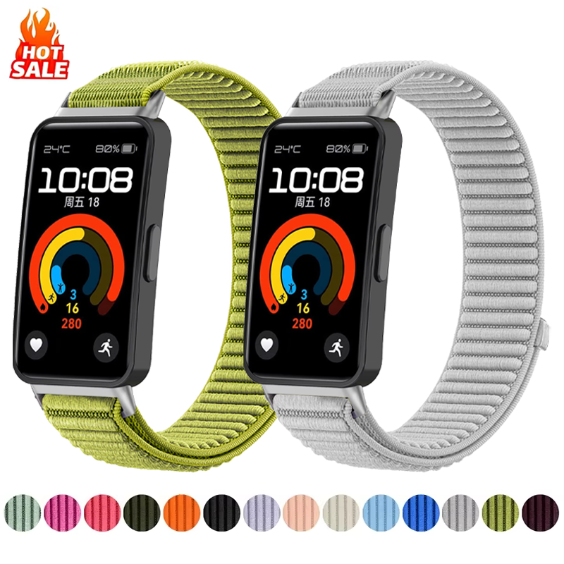 Nylon Loop Strap For Huawei Ba - Sport Loop Velcro reseña y precio