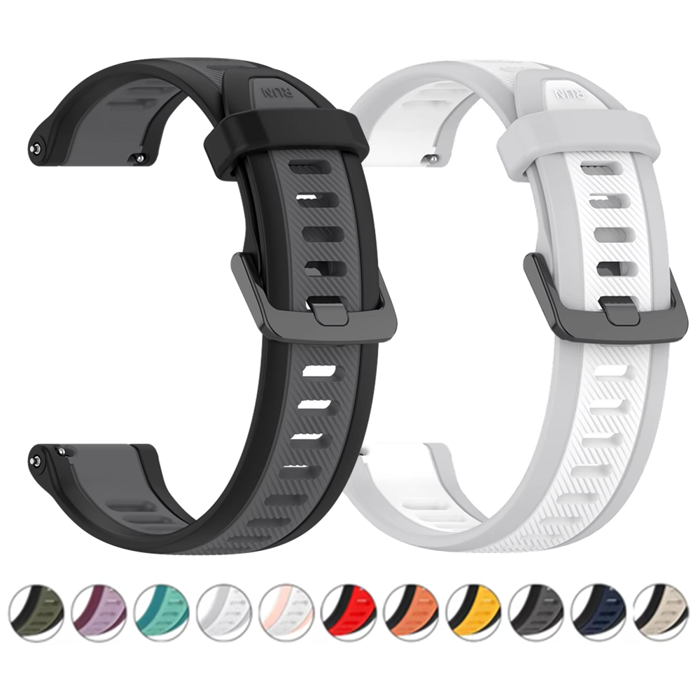 22mm 20mm 18mm Texture Silicon - Silicone Watch Band 22Mm reseña y precio