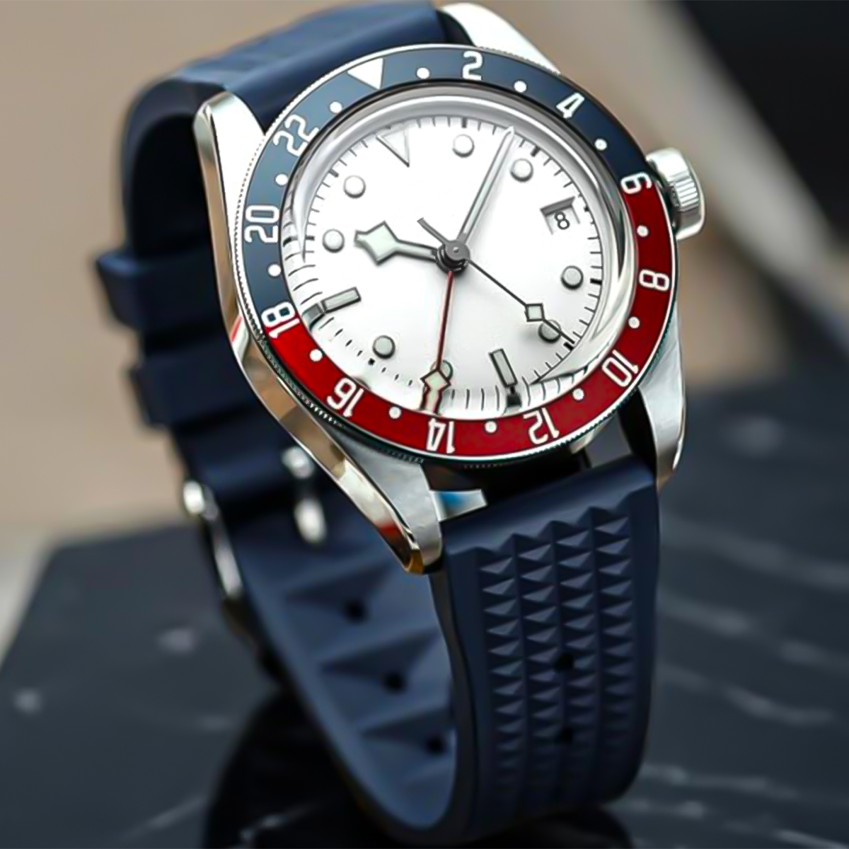 FKM Rubber Waffle Watch Strap  - Canvas Strap Watch reseña y precio