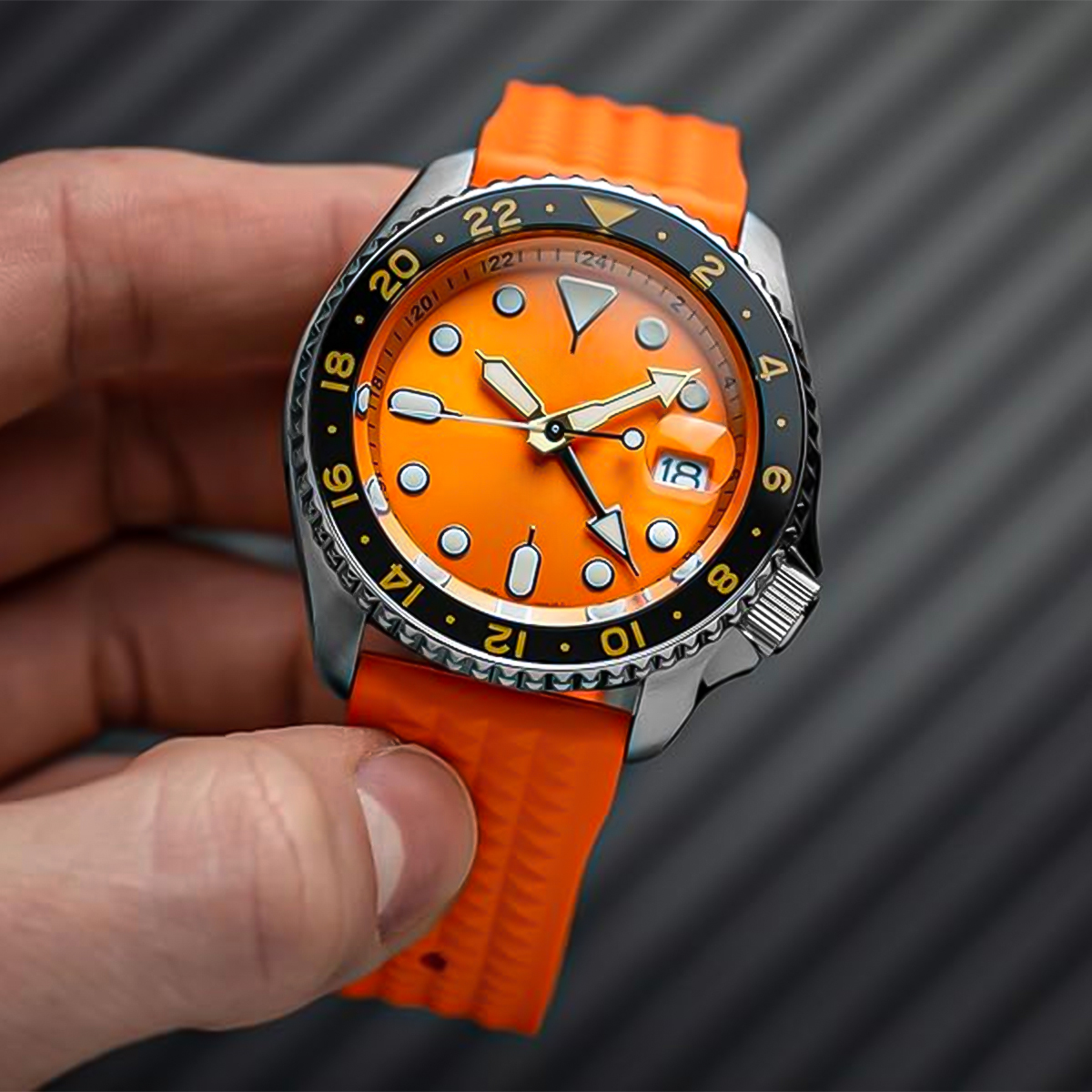 FKM Rubber Waffle Watch Strap  - Canvas Strap Watch reseña y precio