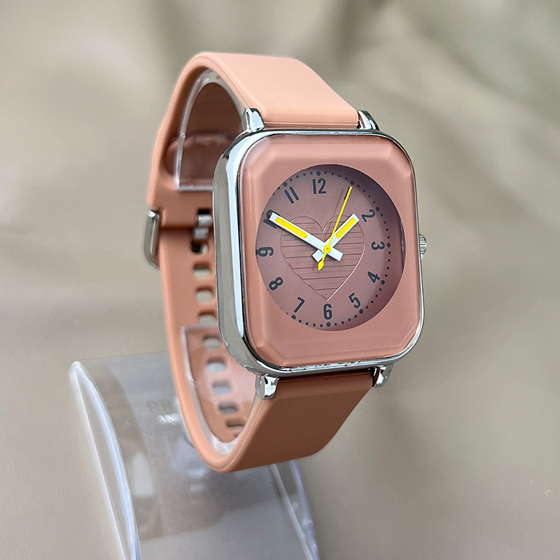 Fashion Minimalist Women Quart - Silicone Band Women reseña y precio