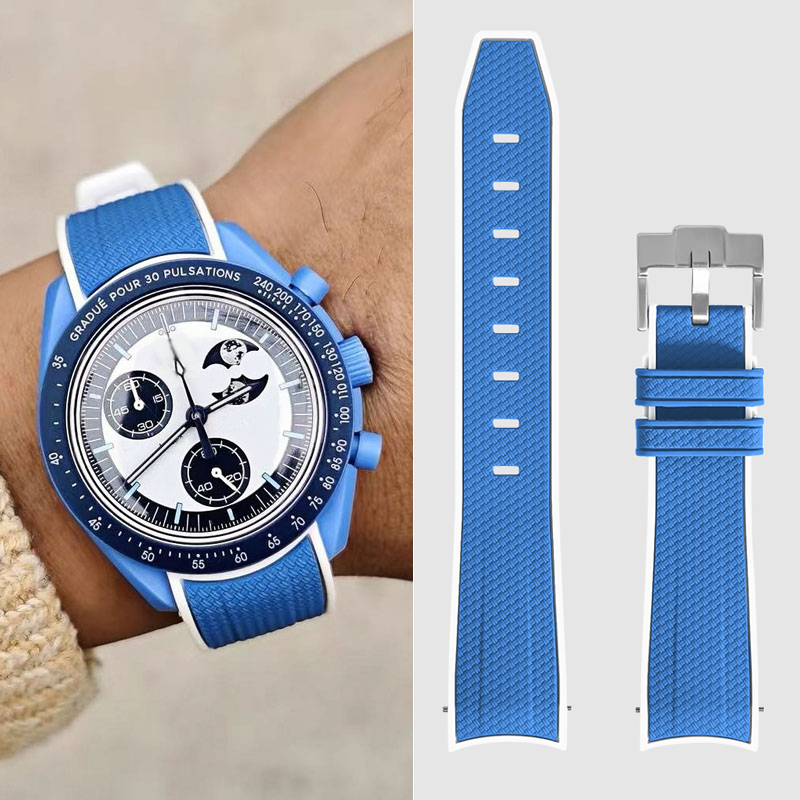 For Omega Swatch 20mm Curve Wa - Buckle Pin Ss reseña y precio
