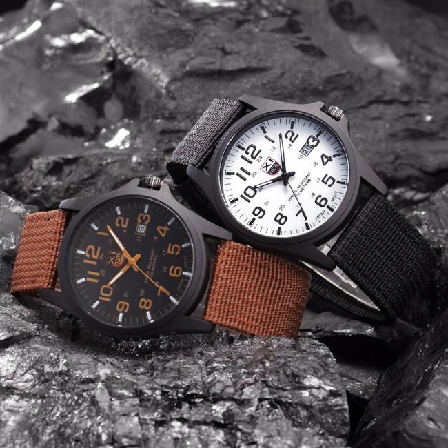 Men'S Quartz Watch Student Sim - Tropic Strap Vintage reseña y precio
