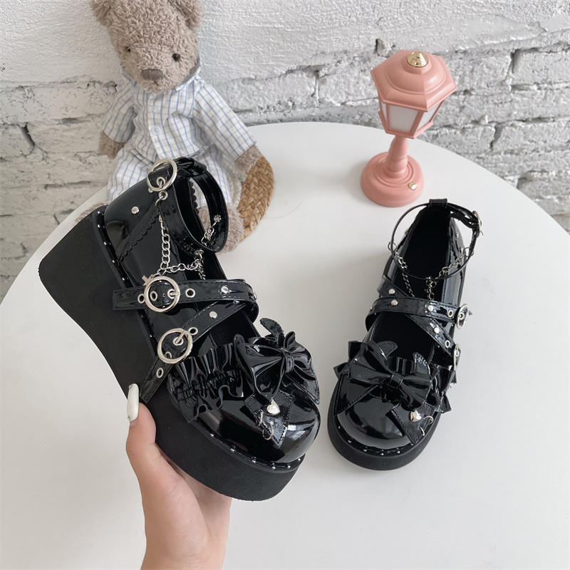 2026 Platform Lolita Shoes Wom - Mesh Strap Metal reseña y precio