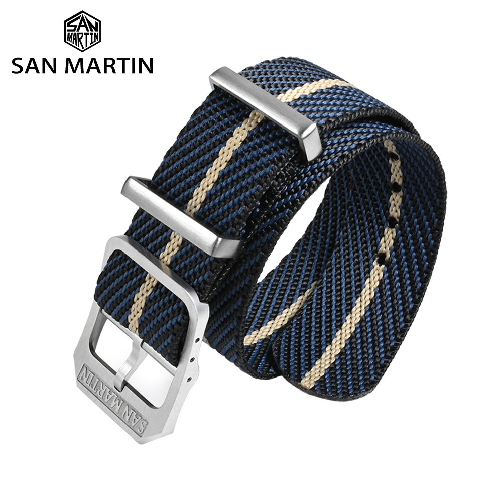 San Martin High Quality 20mm U - Nato Strap Nylon reseña y precio