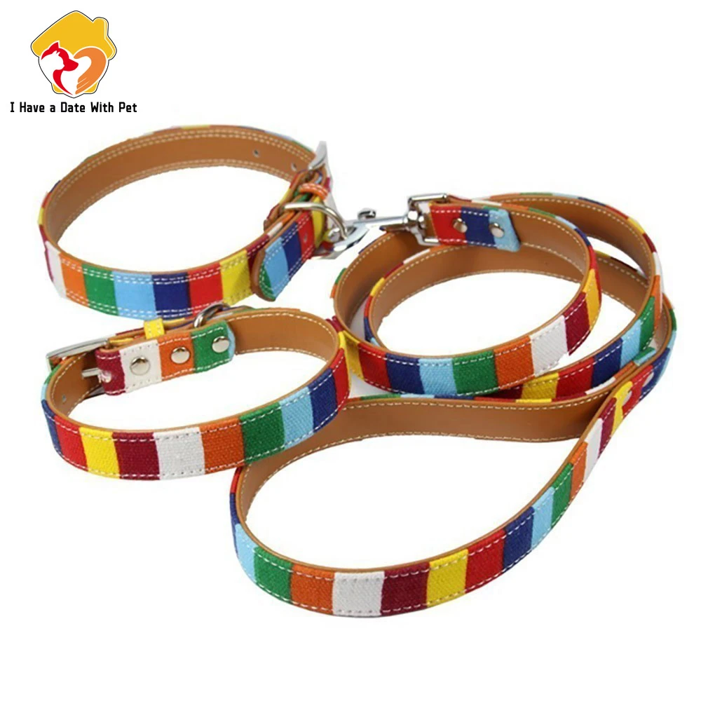 (1 collar+1 leash)  S M L XL X - Leather Strap Quick Release reseña y precio