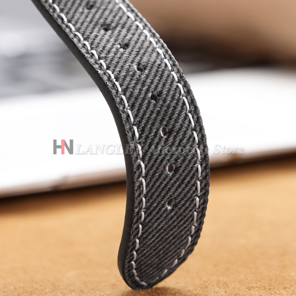 Denim Nylon Watch Strap Canvas - Canvas Strap Watch reseña y precio
