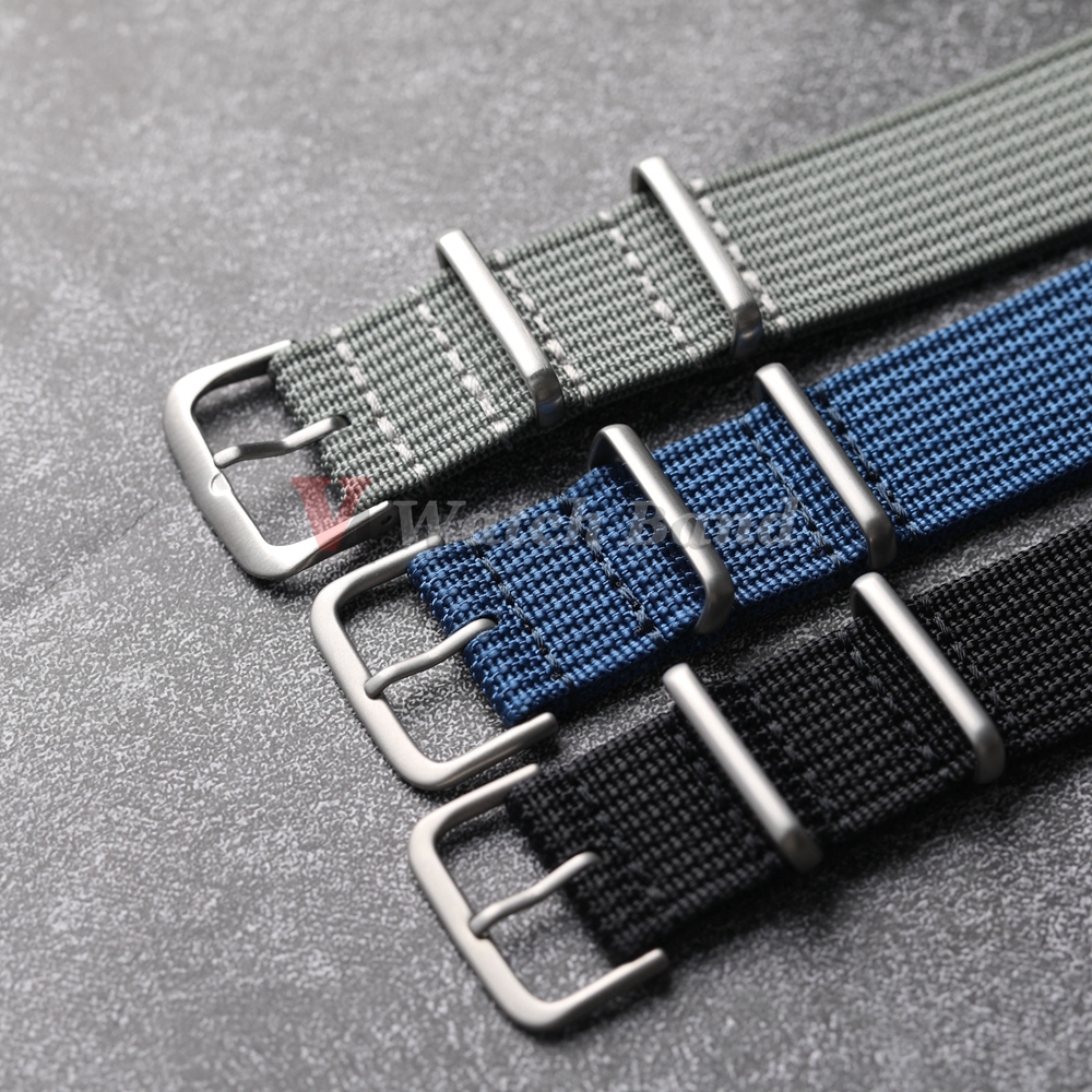 New Ribbed Nylon Watchband Nyl - Nato Strap Nylon reseña y precio