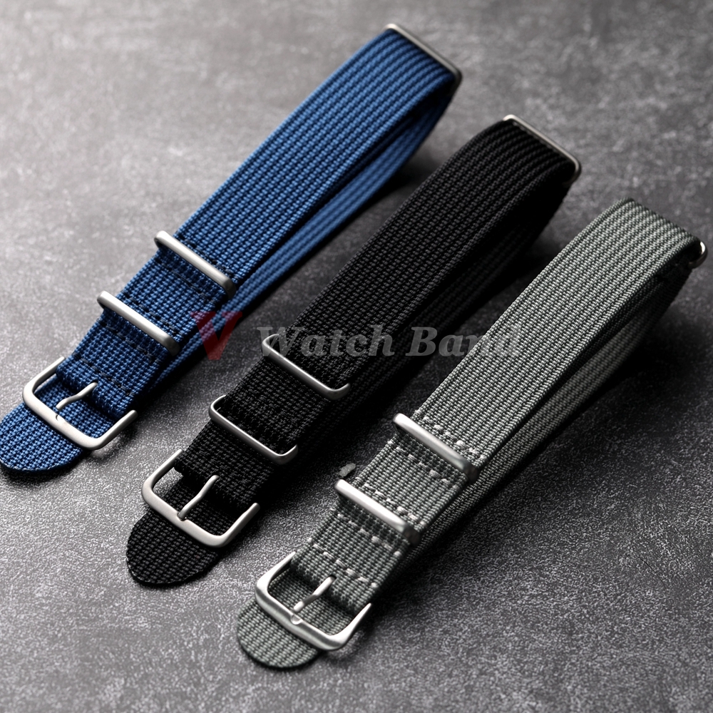 New Ribbed Nylon Watchband Nyl - Nato Strap Nylon reseña y precio