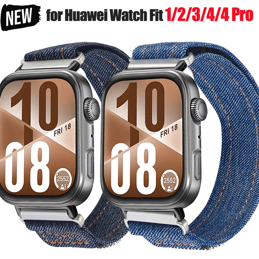 Nylon Watchband for Huawei Wat - Sport Loop Velcro reseña y precio