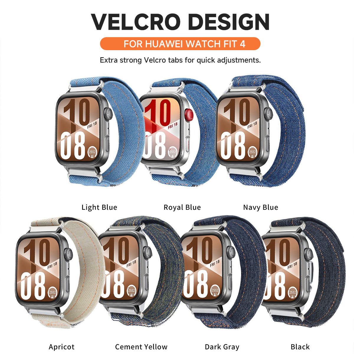 Nylon Watchband for Huawei Wat - Sport Loop Velcro reseña y precio