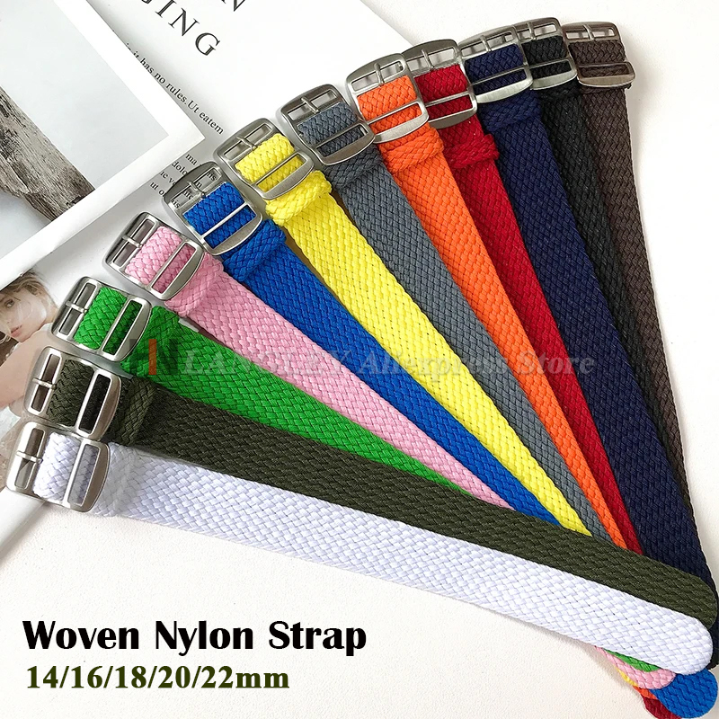 Fabric Woven Nylon Watch Band  - Perlon Strap Woven reseña y precio