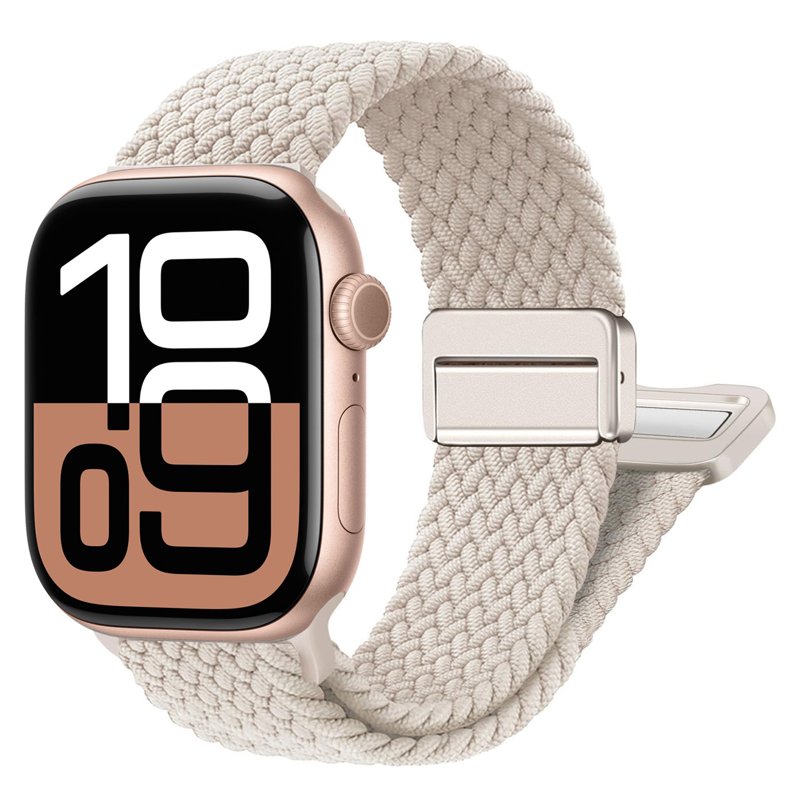 Braided Band For Apple Watch S - Milanese Loop Magnetic reseña y precio