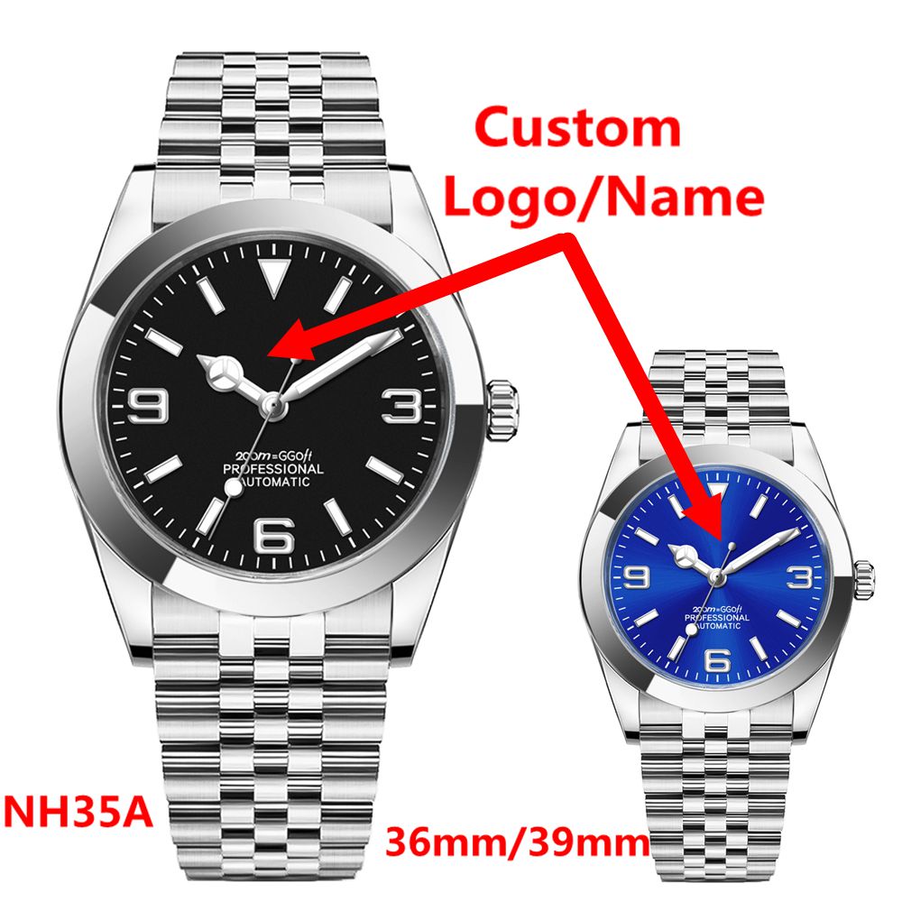 Custom Logo Luxury NH35 Watch  - Stainless Bracelet Diver reseña y precio