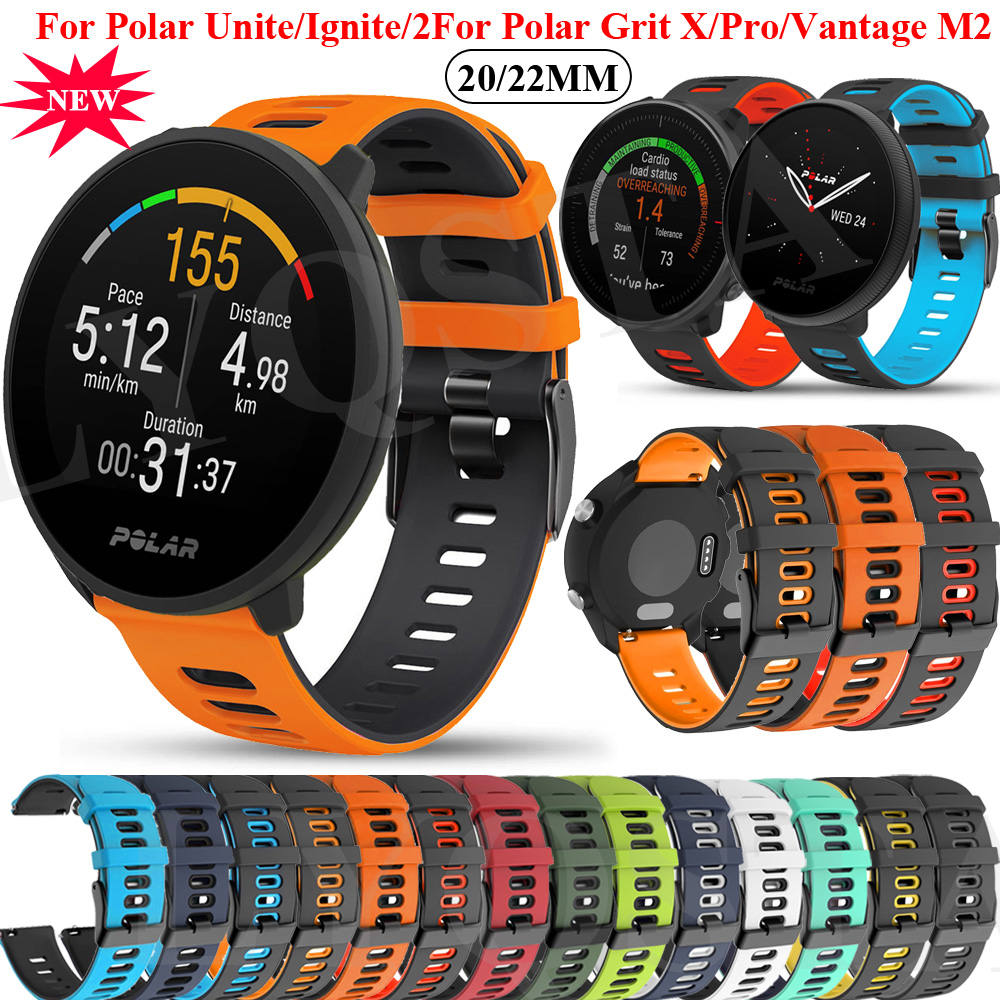 20 22mm Wrist Straps Band For  - Silicone Watch Band 22Mm reseña y precio