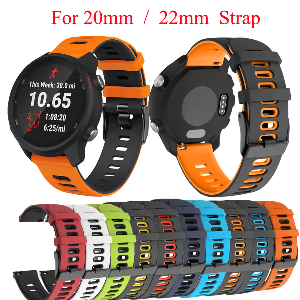 20 22mm Wrist Straps Band For  - Silicone Watch Band 22Mm reseña y precio