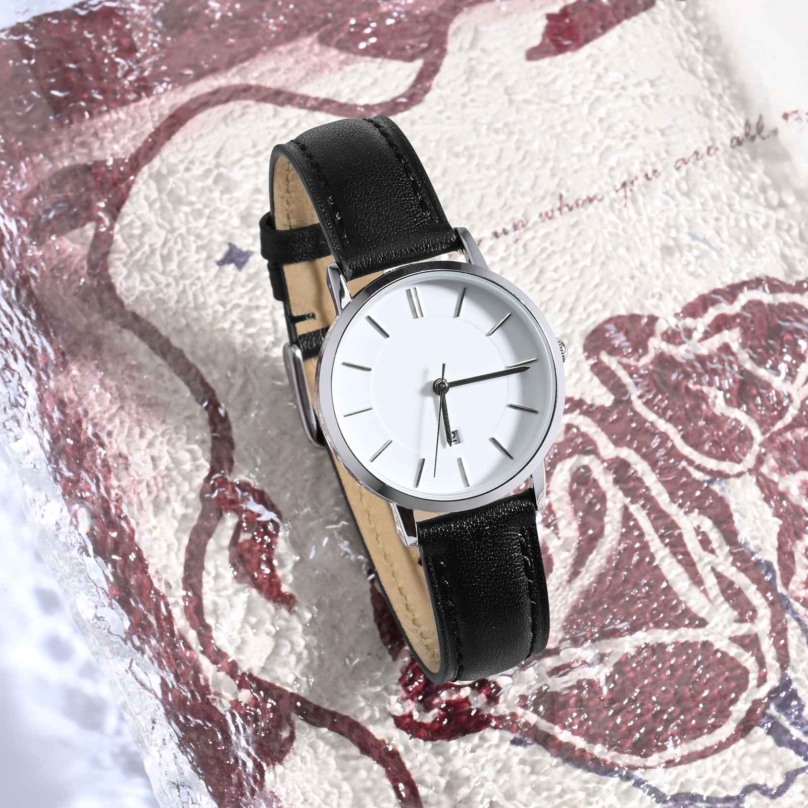 ANBEER Calfskin Watch Strap Wo - Leather Strap Quick Release reseña y precio