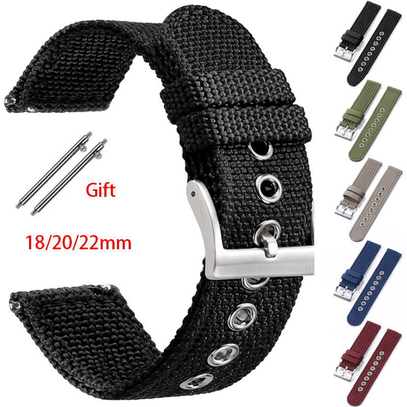 Nylon Strap 18mm 20mm 22mm Ban - Nato Strap Nylon reseña y precio