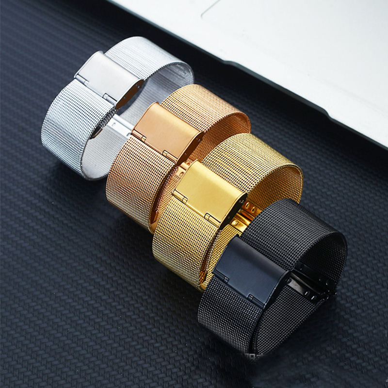 14/16/18/20/22/22mm Milanese L - Mesh Strap Metal reseña y precio