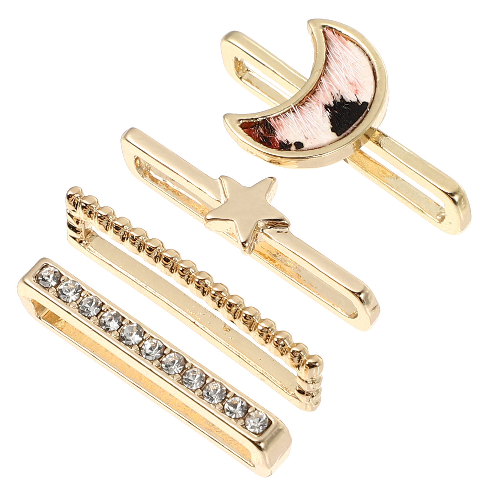 4Pcs Watch Band Charms Exquisi - Silicone Band Women reseña y precio