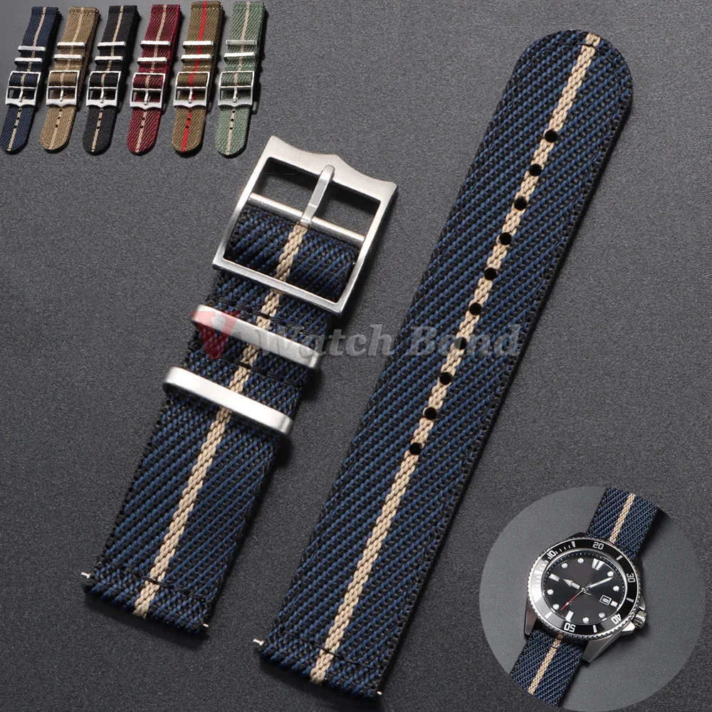 20 22mm Nylon Strap for Tudor  - Nato Strap Nylon reseña y precio