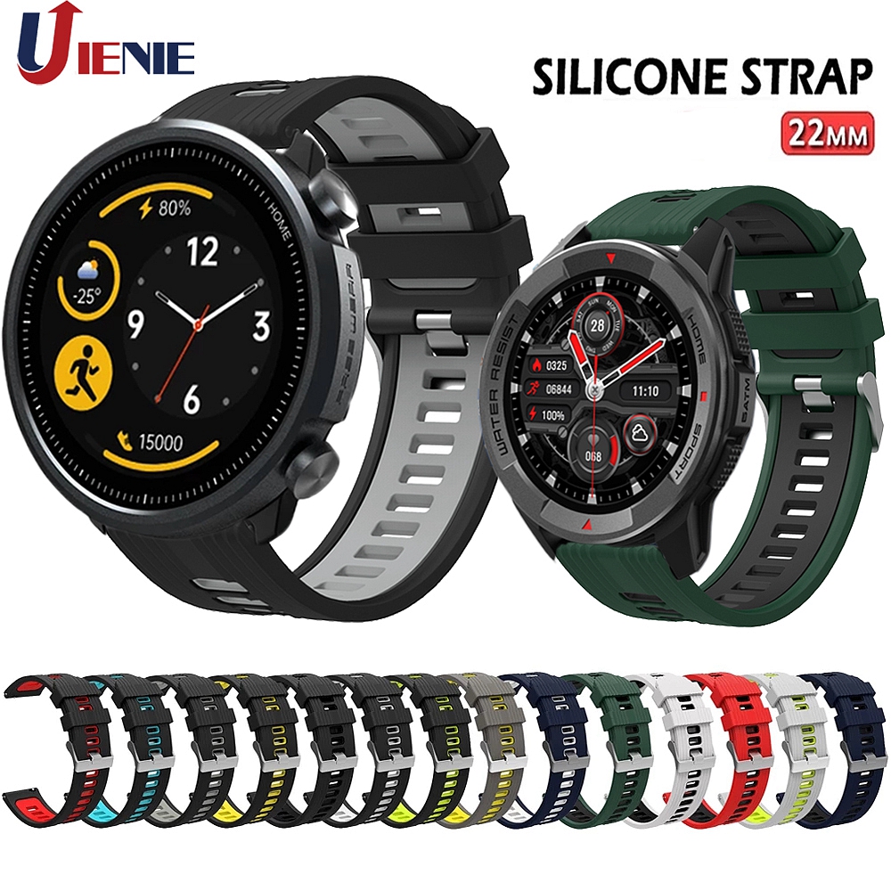 22mm Soft Silicone Watchband f - Silicone Watch Band 22Mm reseña y precio