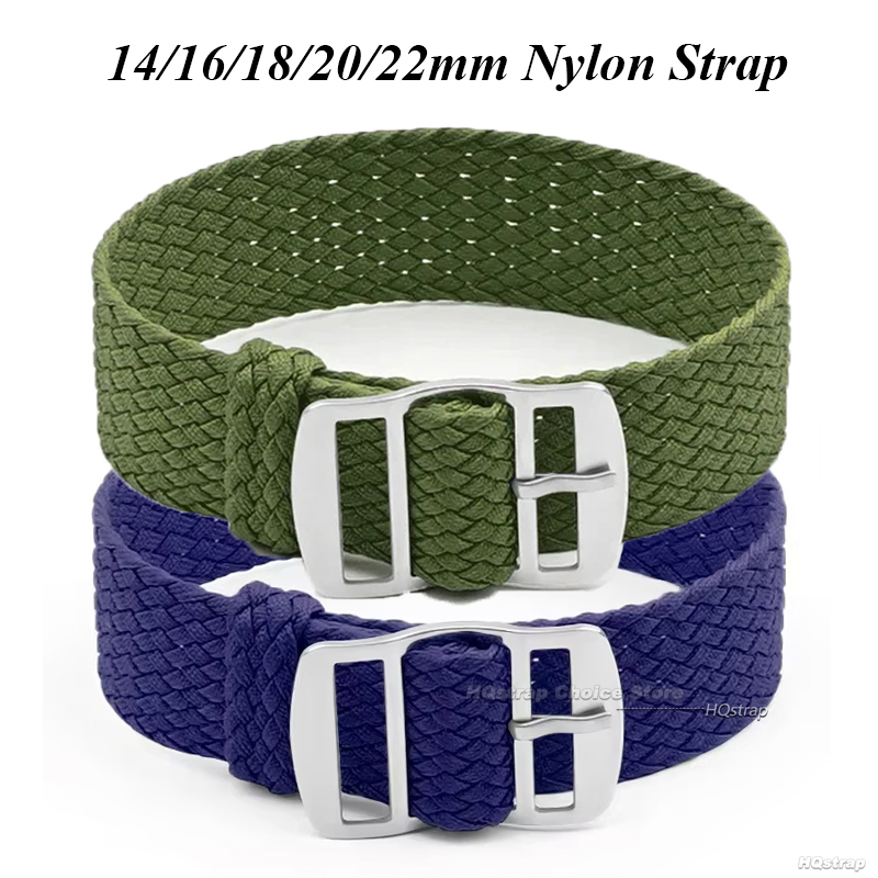 16mm 18mm 20mm 22mm Strap for  - Perlon Strap Woven reseña y precio