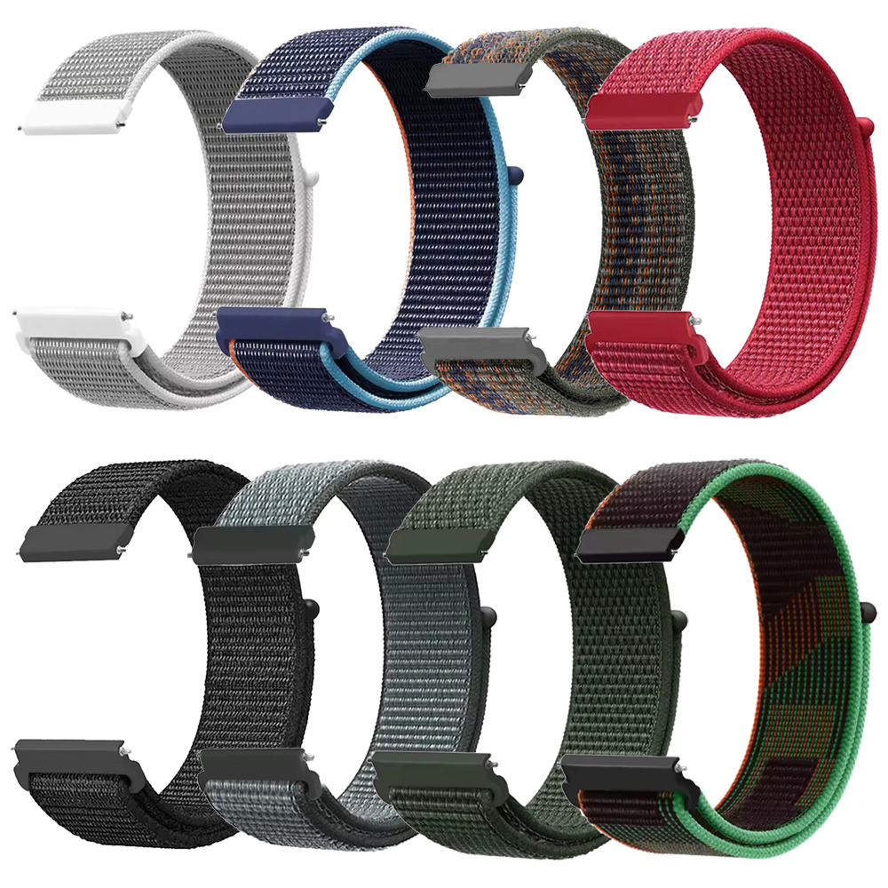 2Pcs 22mm Nylon Sport Strap Fo - Sport Loop Velcro reseña y precio