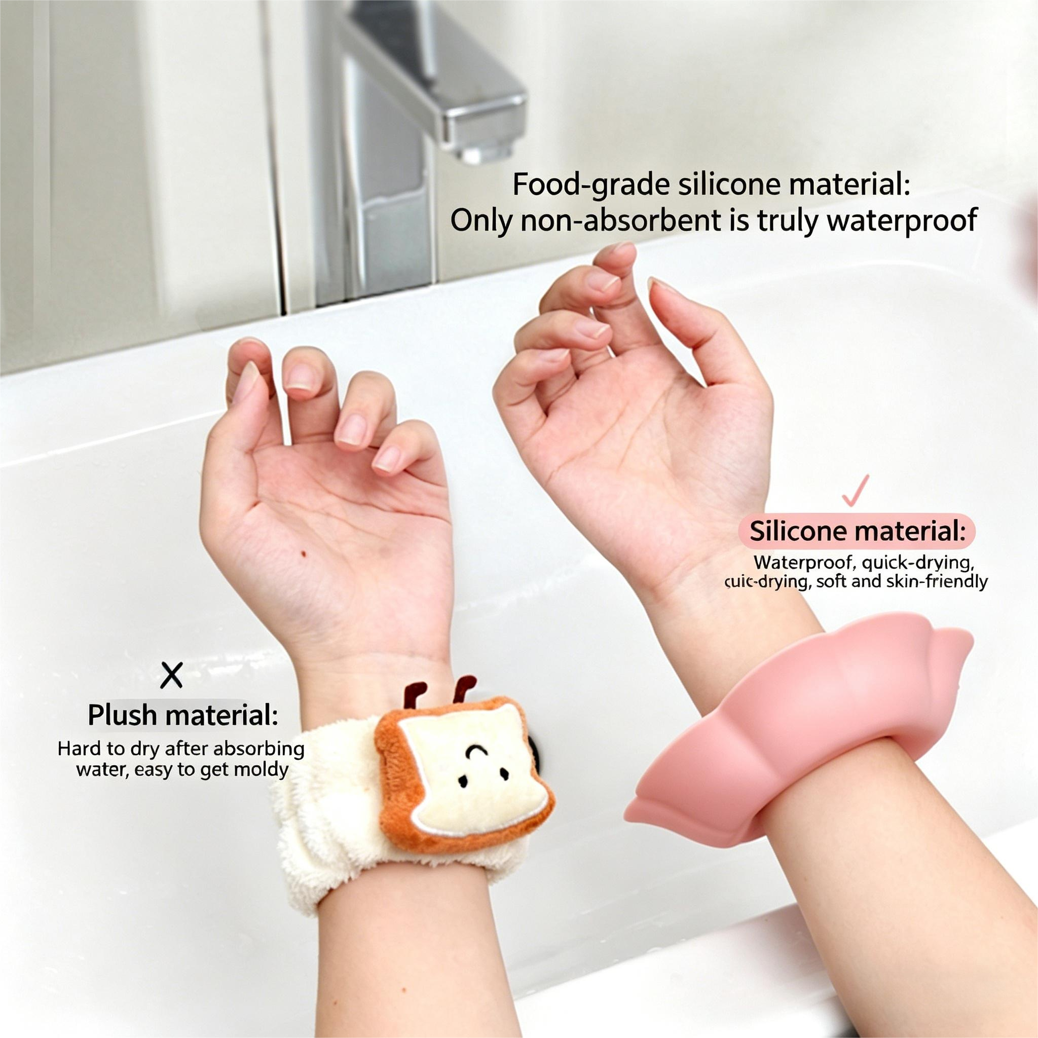 2Pcs Women Silicone Face Wash  - Silicone Band Women reseña y precio