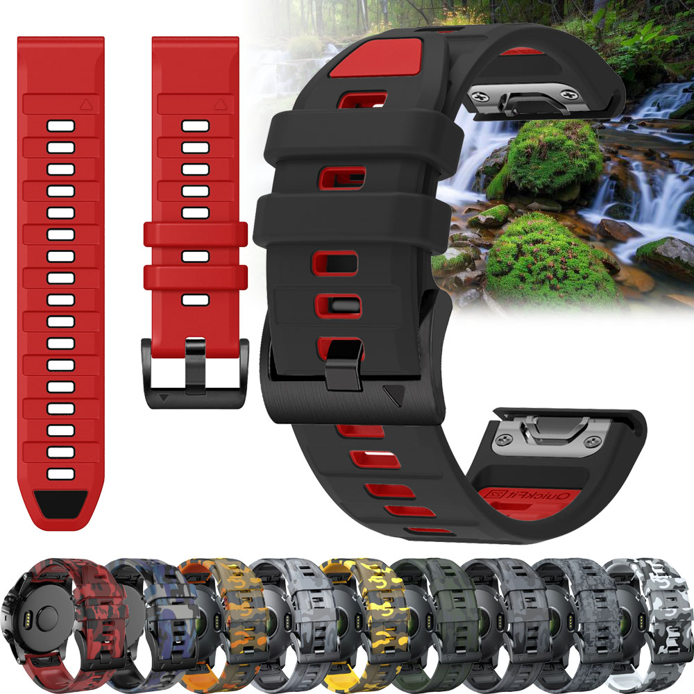 Fenix E 47mm Official QuickFit - Silicone Watch Band 22Mm reseña y precio