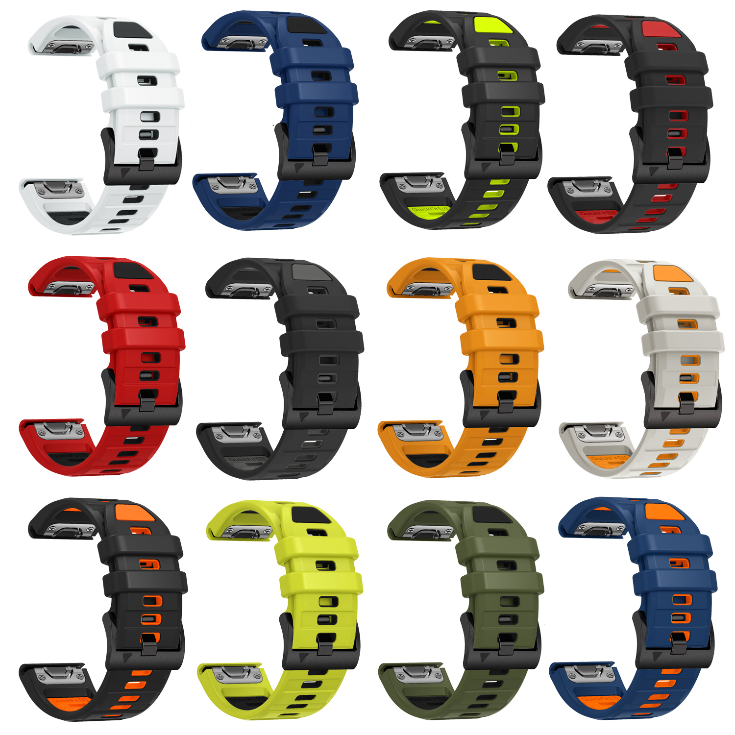 Fenix E 47mm Official QuickFit - Silicone Watch Band 22Mm reseña y precio