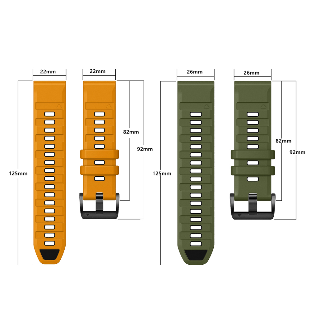 Fenix E 47mm Official QuickFit - Silicone Watch Band 22Mm reseña y precio