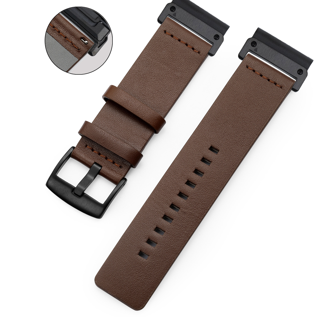 26mm 22mm Quick Fit Strap For  - Leather Strap Quick Release reseña y precio