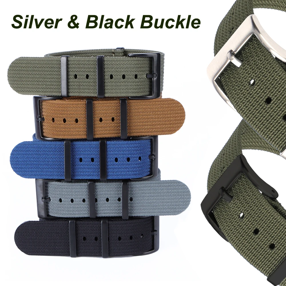 20mm 22mm High Quality Nylon W - Canvas Strap Watch reseña y precio